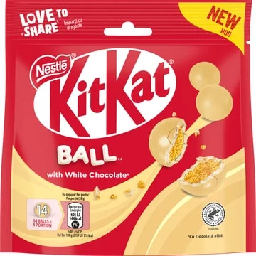 KITKAT Balls Witte chocolade