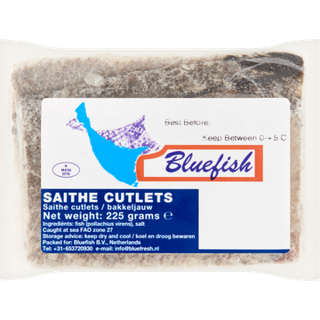 BlueFish Bakkeljauw 225 g