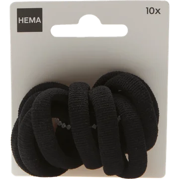 HEMA Badstof Elastiekjes 10 Stuks