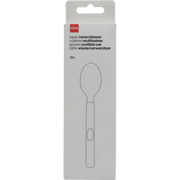HEMA Muliti Use Lepels - 10 Stuks