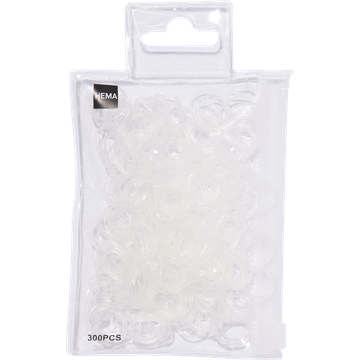 HEMA Haarelastiekjes 300 Stuks 