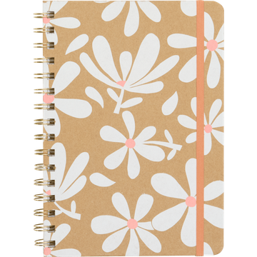 HEMA Notitieboek A5 spiraal karton BN