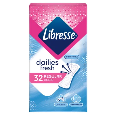 Libresse Normal Inlegkruisjes 32 Stuks