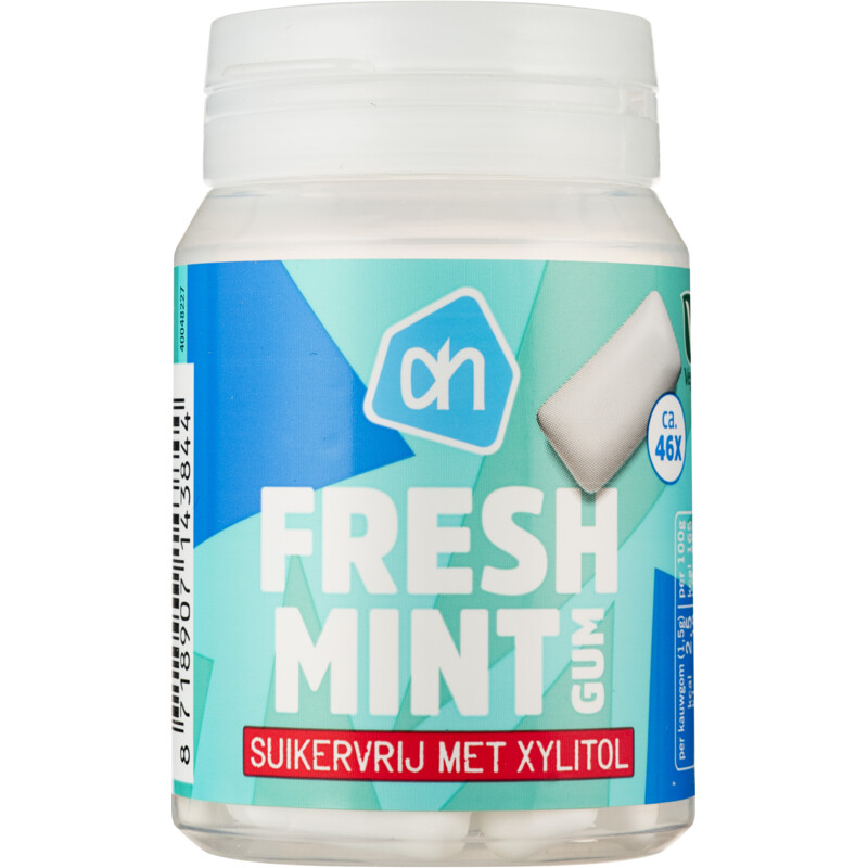 AH Fresh mint gum suikervrij