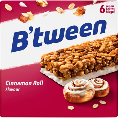Hero B'tween mueslireep cinnamon roll