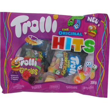 Trolli The Original Hits Fruitgom 10 Stuks 200 g