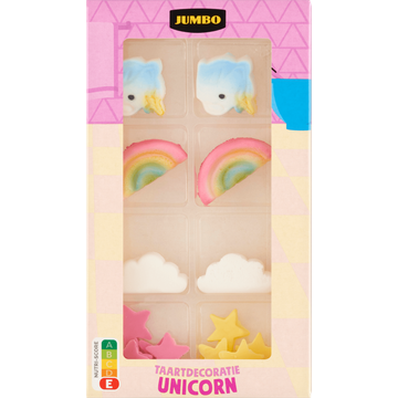 Jumbo Taartdecoratie Unicorn 25 g