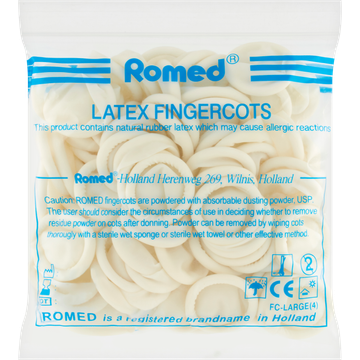 Romed Vingercondooms Maat L 100 Stuks