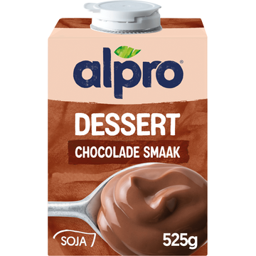 Alpro Dessert Chocolade Smaak Houdbaar 525g