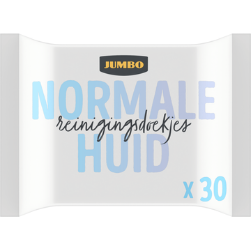 Jumbo Gezichtsreinigingsdoekjes Normale Huid 30 Stuks