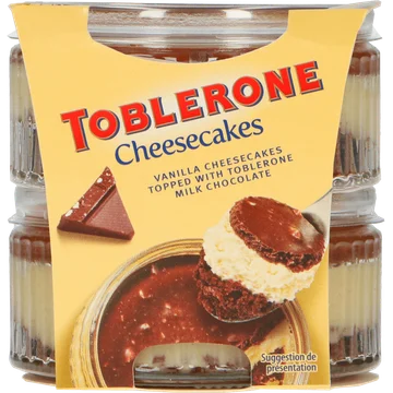 Toblerone Cheesecakes Toetje 2 x 85 g