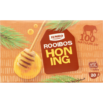 Jumbo Rooibos Honing 20 Stuks