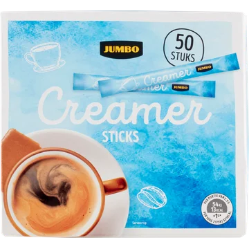 Jumbo Creamer Sticks 50 Stuks