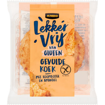 Jumbo Gevulde Koek Gluten Vrij 60 g