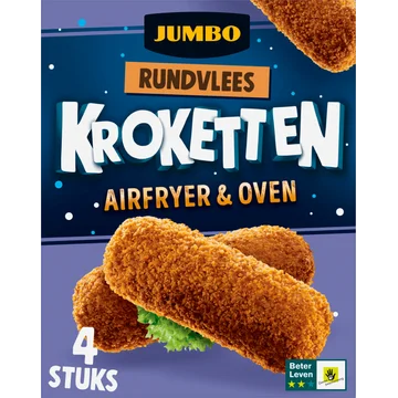 Jumbo Rundvlees Kroketten 4 Stuks