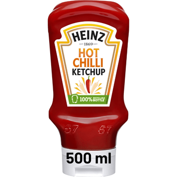 Heinz Tomato Ketchup Hot Chilli 500 ml