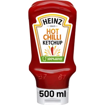 Heinz Tomato Ketchup Hot Chilli 500 ml