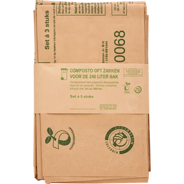 Composto GFT Zakken voor de 240L Bak 3 Stuks