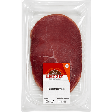 Lezziz Runderrookvlees 100g
