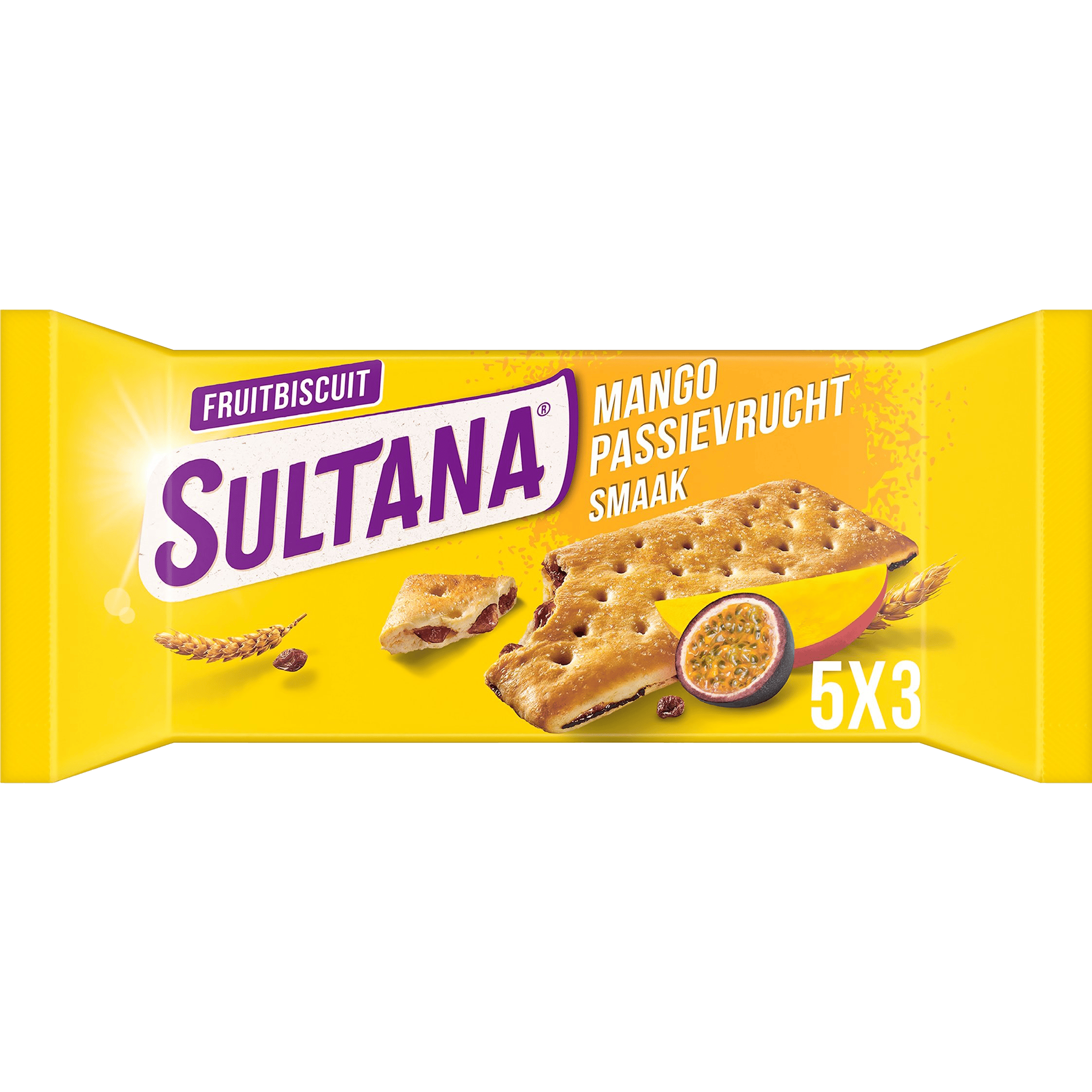 Sultana Fruitbiscuit mango passievrucht