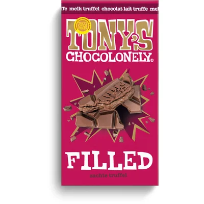 Tony's Chocolonely Filled melk truffel