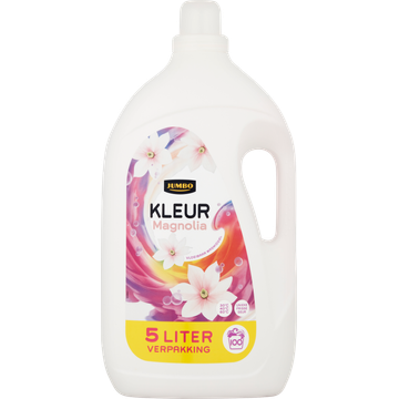 Jumbo Kleur Magnolia Vloeibaar Wasmiddel 100 Wasbeurten 5L