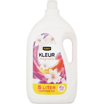 Jumbo Kleur Magnolia Vloeibaar Wasmiddel 100 Wasbeurten 5L