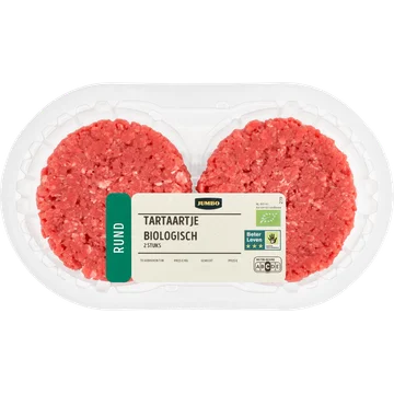 Jumbo Biologisch Tartaartje 2 Stuks