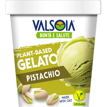 Valsoia Plant-Based Gelato Pistachio 300 g