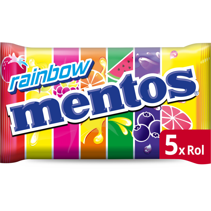 Mentos Rainbow 5-pack