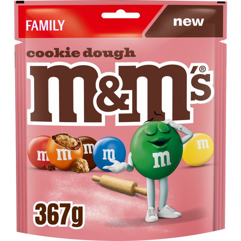 M&M'S Cookie dough family