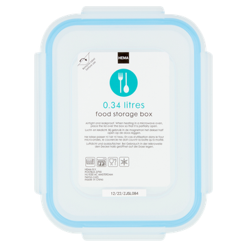 HEMA Bewaarbakje 0,34 L