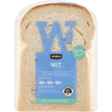 Jumbo - Wit Brood - Extra Vezels - Half