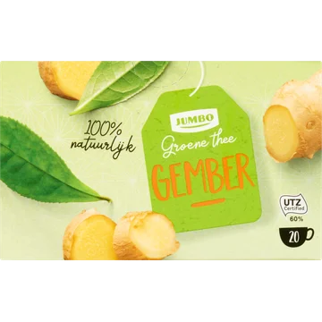 Jumbo Groene Thee Gember 20 Stuks 34 g