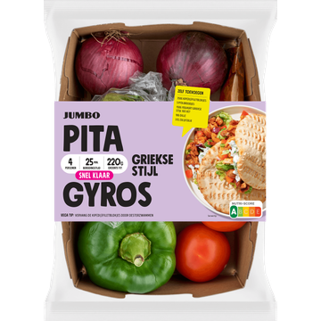 Jumbo Pita Gyros Griekse Stijl Verspakket 4 Personen