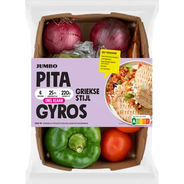 Jumbo Pita Gyros Griekse Stijl Verspakket 4 Personen