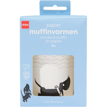 HEMA Papier Muffinvormen 12 Stuks