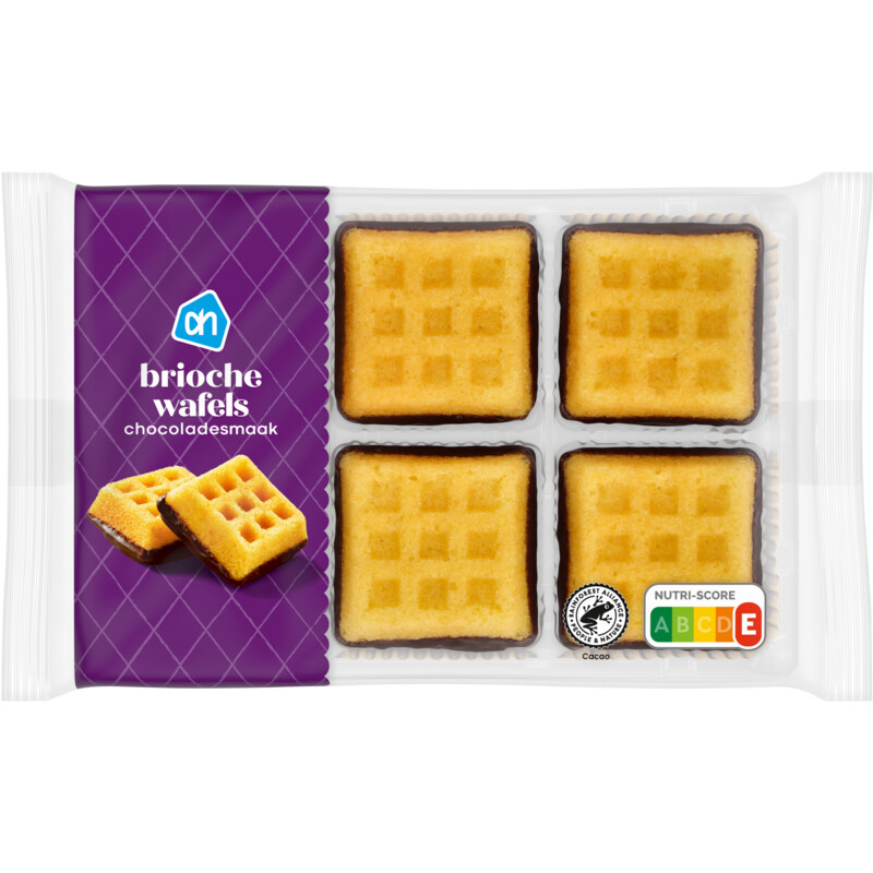 AH Brioche wafels chocoladesmaak