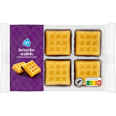 AH Brioche wafels chocoladesmaak