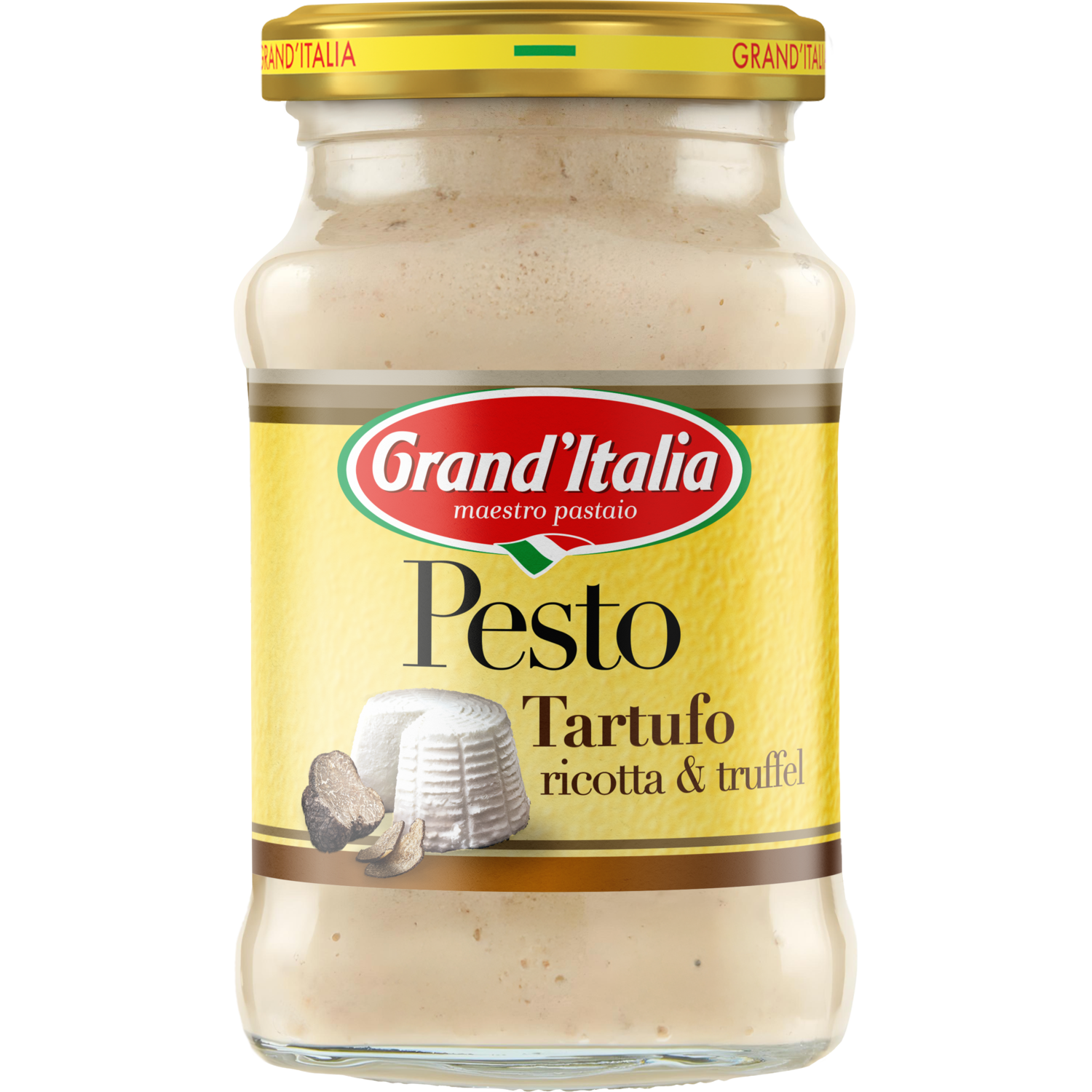 Grand'Italia Pesto Tartufo met Truffel en Ricotta 90 g