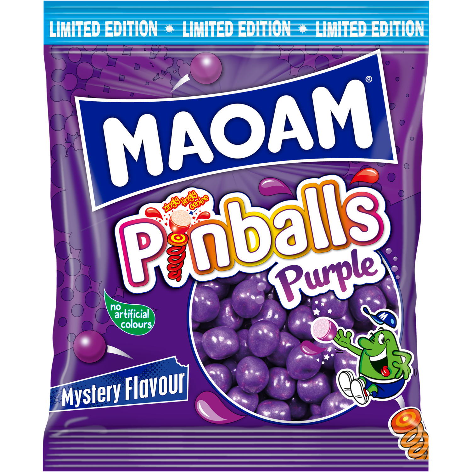 Maoam Pinballs purple
