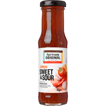 Fairtrade Original Chinese Sweet & Sour Woksaus 170 g