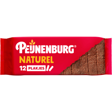 Peijnenburg ontbijtkoek naturel gesneden 12 plakjes