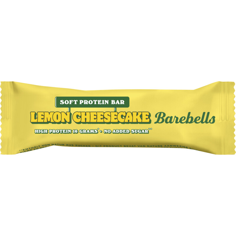 Barebells Soft protein bar lemon cheesecake
