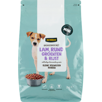 Jumbo Brokkenmix met Lam, Rund, Groenten & Rijst 2 kg