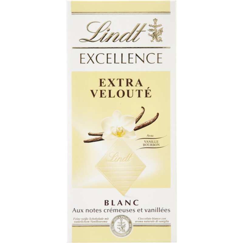 Lindt Excellence vanille witte chocolade