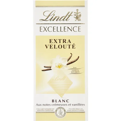 Lindt Excellence vanille witte chocolade