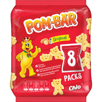 POM-BÄR Original Multipack 8 x 16 g