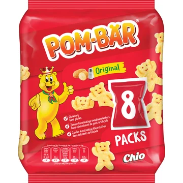 POM-BÄR Original Multipack 8 x 16 g