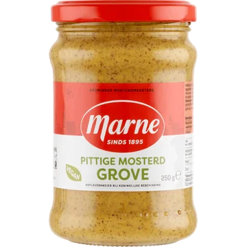 Marne Pittige Mosterd Grove 250 g